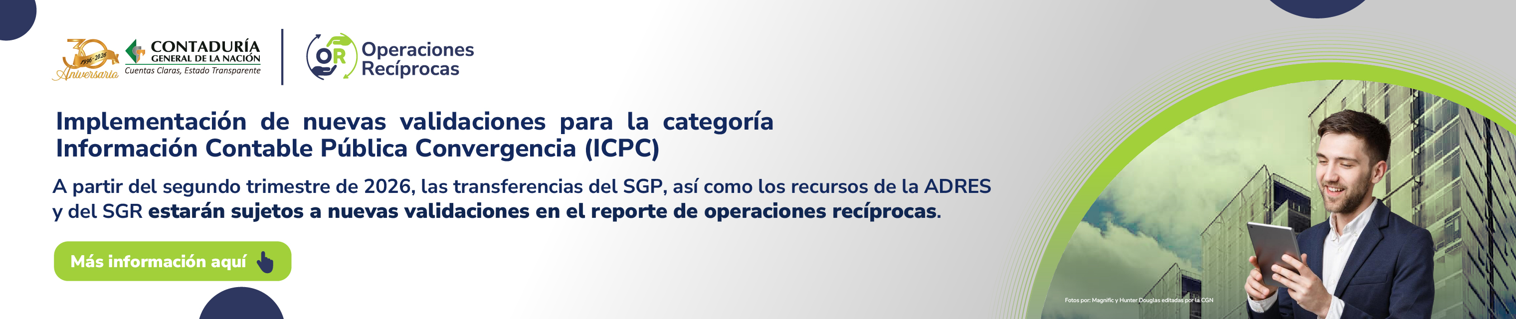   Nuevas validaciones para la categoría ICPC